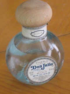 Don Julio blanco tequila bottle