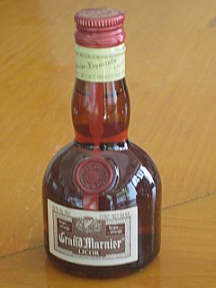 Grand Marnier mini bottle liqueur